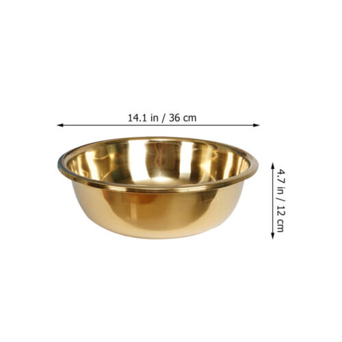 Thickened Stainless Steel Basin Kitchen Washing Bowl Elderly Baby - Picture 12 of 12