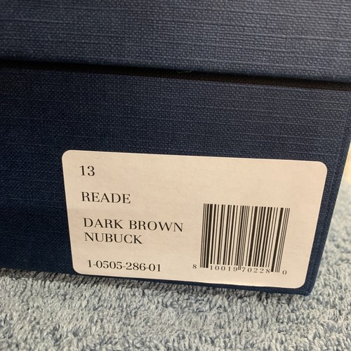 Jack Erwin Reade Dark Brown Nubuck Dress Boots Mens Size 13💫 - Picture 4 of 4