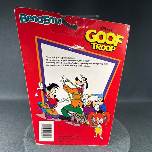 Bend-Ems Disney Goof Troop Pistol Bendable Poseable Collectable Figure Just Toys - Picture 9 of 15