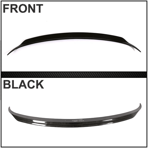 Fit for Tesla Model X Sedan 2016-2023 REAL Carbon Rear Wing Boot Trunk Spoiler - Picture 12 of 12