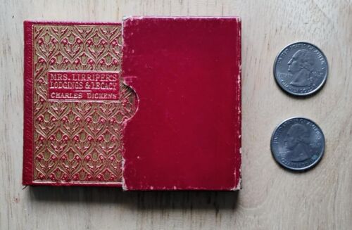1917 Miniature Charles Dickens book - MRS. LIRRIPER'S ... - #'d edit. 70 / 200