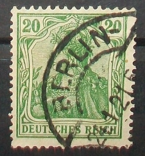 N°286T STAMP DEUTSCHES REICH CANCELED CHECKED OUT Aus
