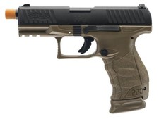 Elite Force Walther PPQ DEB Airsoft Pistol Tactical Gun GBB Tan/Black