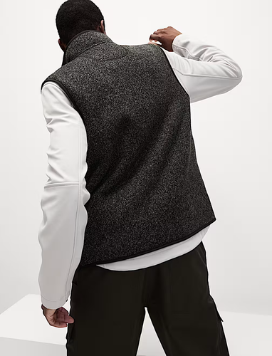 Marks & Spencer Fleece Funnel Neck Gilet Charcoal 3XL M&S COLLECTION RRP45 FrePP - Picture 3 of 7