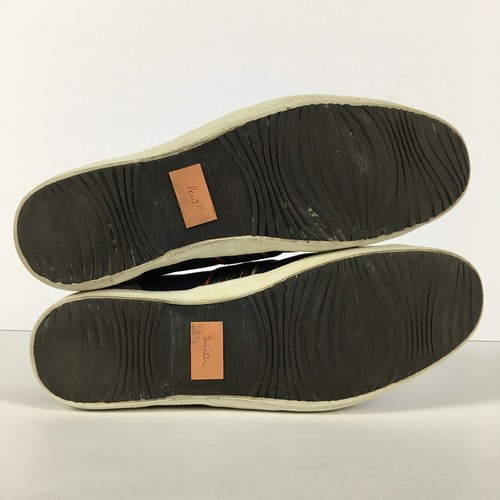 PAUL SMITH Osmo Zapatillas Deportivas de Cuero y Gamuza, Para Hombre UK 8, Azul Galaxy LEER - Imagen 8 de 17