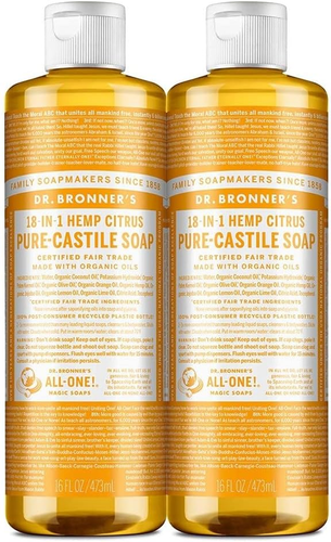 Dr. Bronner’S - Pure Castile Liquid Soap 2 Pack - Versatile Skin, Body, Hair ... - Picture 12 of 12