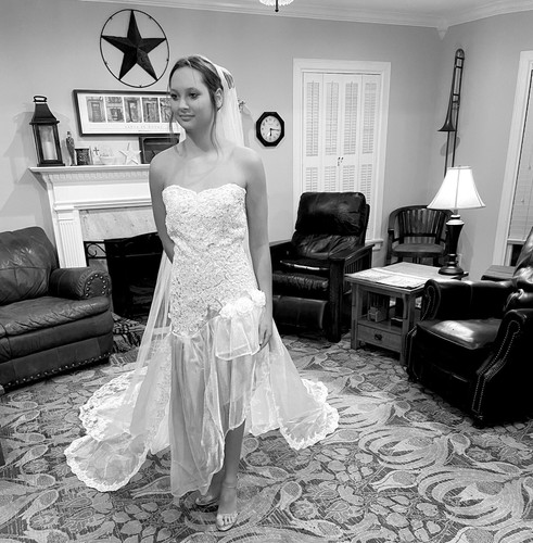 Custom Handmade Wedding Dress - Picture 2 of 7