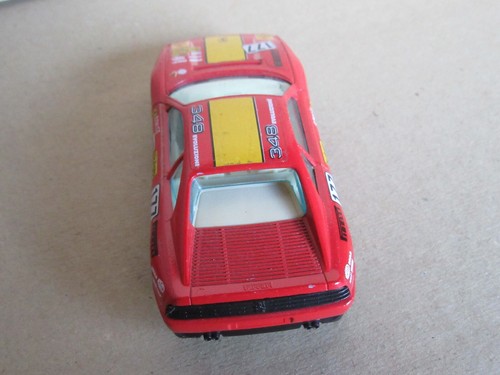 50R Burago 4129 Italy Ferrari 348 Very Good #177 Racing 1:43 Bburago - Picture 6 of 7