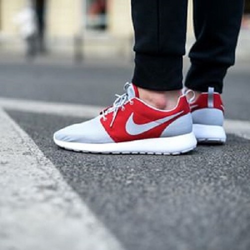 Nike Roshe One Rosherun - 2015 - Wolf Grey Red - Größe UK 7,5 (EU 42) US 8,5 - Bild 16 von 16