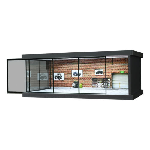 Diorama 1:64 Car Garage Model City Car Showroom Parking Lot Scene Display Model - Picture 21 of 32