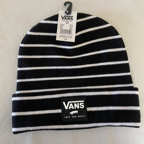 Vans Breaking Curfew Oversized Striped Beanie Mütze OS - Bild 1 von 4