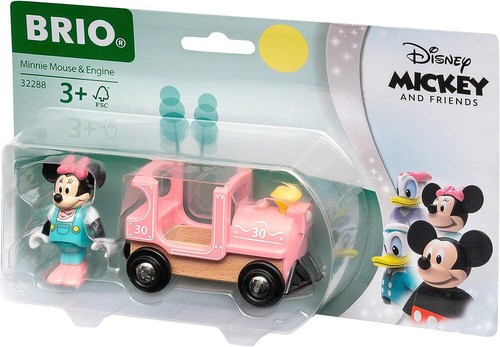 BRIO World Disney Minnie Mouse and Engine Train Toy For Kids Age 3 Years Up - Wo - Picture 2 of 3