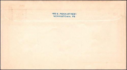 Scott 827 22 Cents Cleveland Egolf FDC Typed Address Planty 827-37 - Picture 2 of 2