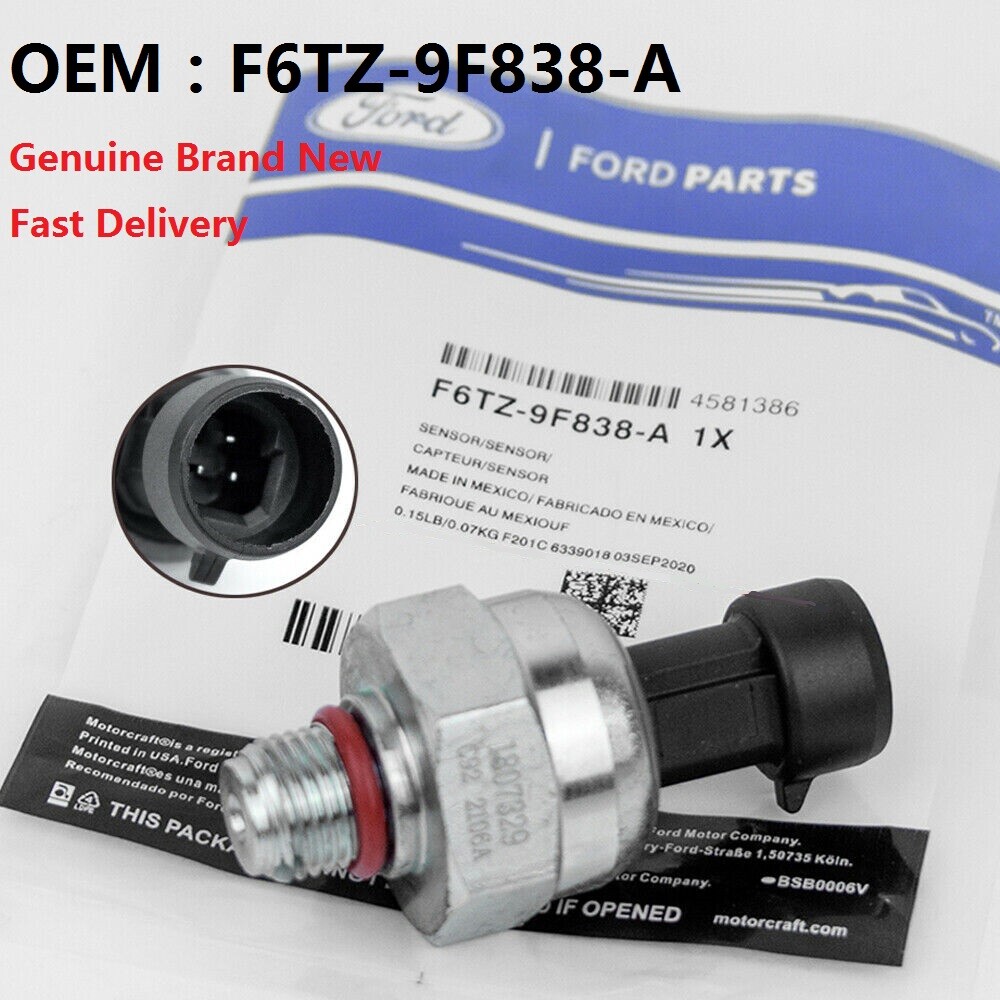 Genuine OEM F6TZ-9F838-A Fuel Injection Pressure Sensor ICP102 Fit