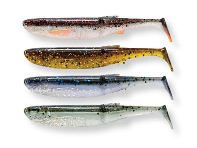 NEU 4x Savage Gear Craft Bleak Clam Mix 12cm 11.8g Gummiköder Hecht Forelle