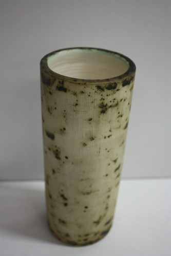 P.MOBACH AUSTRALIAN POTTERY CERAMIC CYLINDER VASE - Picture 2 of 5