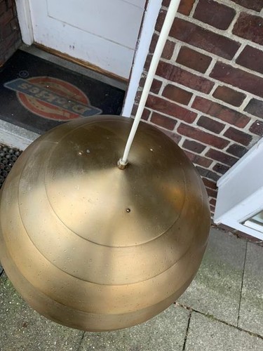 60er Hans-Agne Jakobsson, Markaryd T 325 450 Aluminio Lámpara Colgante Colmena - Imagen 3 de 9