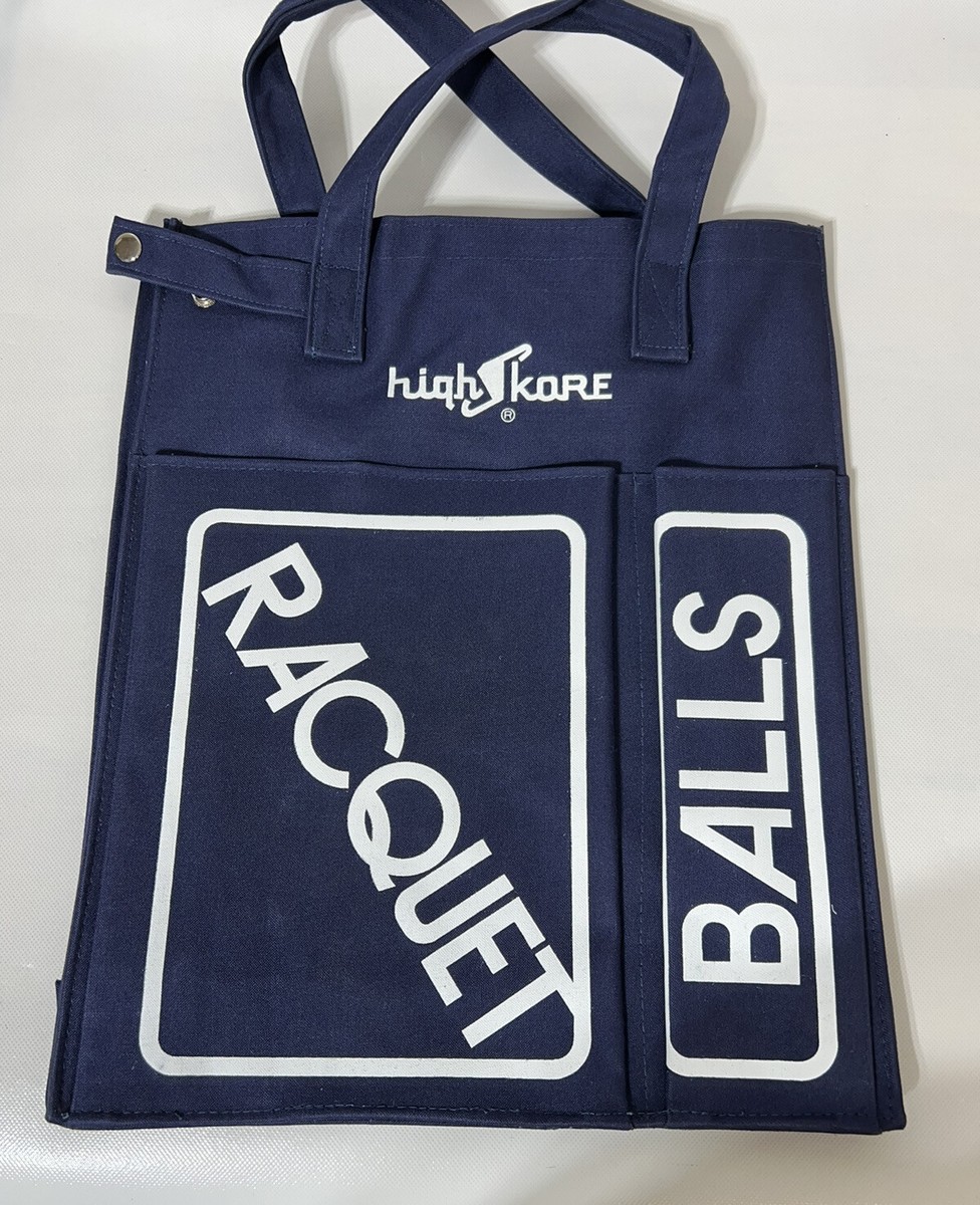 70s80s  VINTAGE BAG テニス Vintage NEW 70/80s High Skore Tennis Racket Racquet Tote Canvas