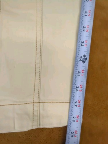 Ulla Johnson Women's Brodie High Rise Button-Fly Jeans, Cream, SZ 8 - Picture 9 of 9