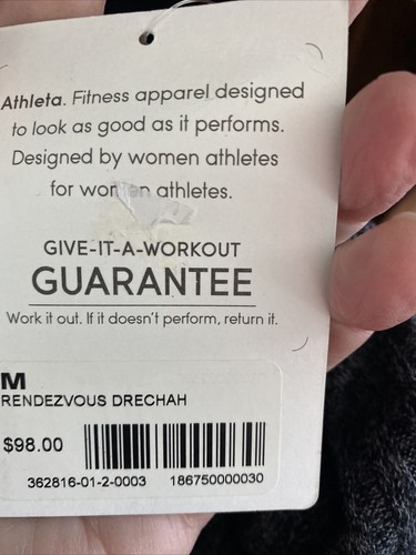 Abito maglione Athleta Rendezvous grigio antracite a costine M nuovo con etichetta - Foto 7 di 8