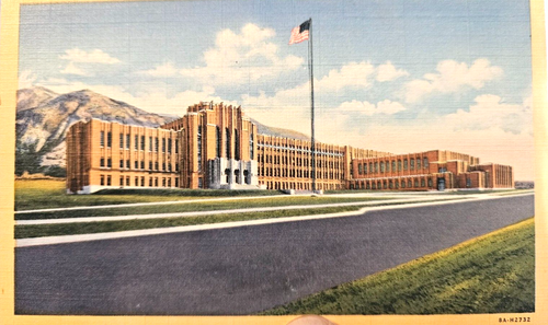 Ogden High School Ogden Utah Postcard high standards in the most modern building