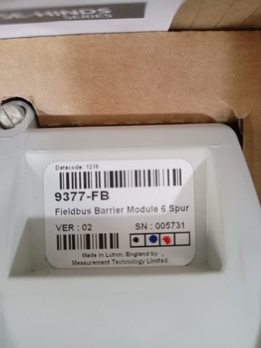 Eaton 9377-FB / 9377FB VER.02 Fieldbus Barrier Module 6-Spur NEW W/O BOX - Picture 3 of 6
