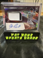 2021 Panini Spectra Chronicles RC Auto Patch GARRETT CROCHET Pink Neon #’d/49