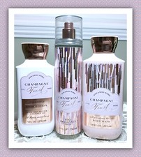 Bath  Body Works Champagne Toast Body Lotion Fine Fragrance Mist Body Wash
