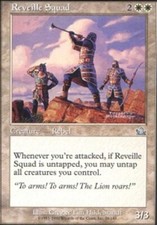 MTG magic cards 2x Reveille Squad Prophecy Light Play, English