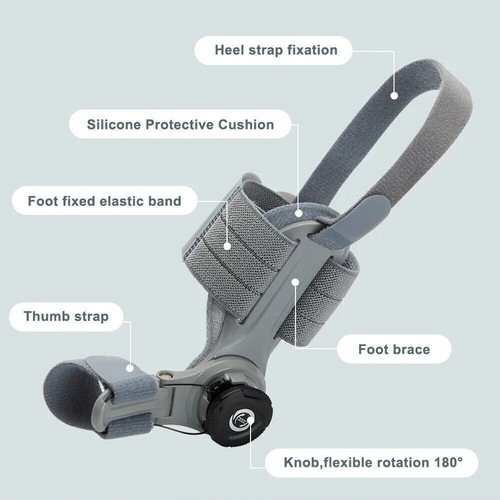 Treatmedy Bunion Fix Toe Valgus Corrector Foot Pain Relief Toe Straightener - Picture 12 of 20