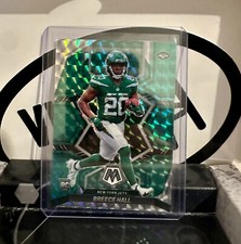 2022 Panini Mosaic Breece Hall RC #307 Green Mosaic New York Jets Color Match!
