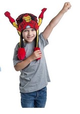 NWT g9 Marvel Avengers Winter Flipeez Squeeze Hat With Flexing Arms One Size