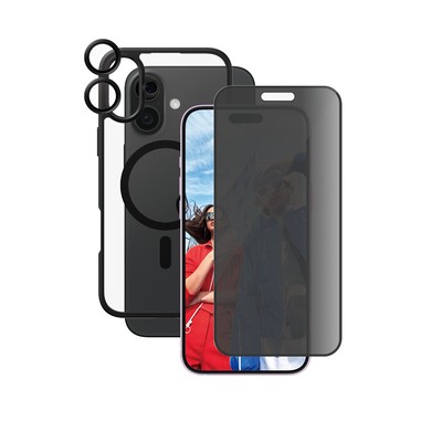 CARE Flagship 3-in-1 Case, Displayschutz, Kameraschutz für iPhone 16 Plus NEU