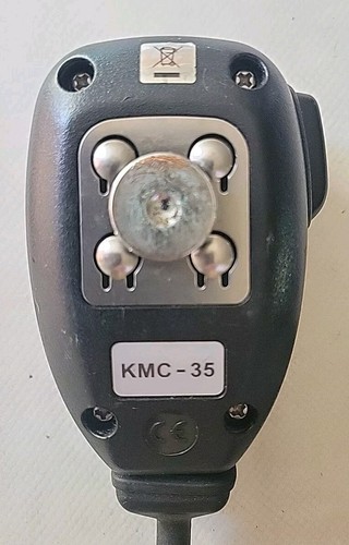 Kenwood TK-8180H-K 450-520 MHz UHF 45-Watt Two Way Radio w/ Mic KMC-35 - Picture 5 of 7