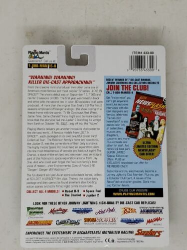 NIP Johnny Lightning Lost In Space Chariot Jupiter 2 Robot B-9 Space Pod 1998 - Picture 5 of 11