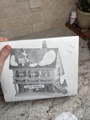 Department 56 North Pole Heritage- Santa's Woodworks #5628-6 New Retired💖 - Picture 8 of 13