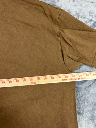 Vintage Bruce Lee Is My Homeboy T-Shirt Brown Martial Arts Graphic Tee Size XL - Picture 8 of 9