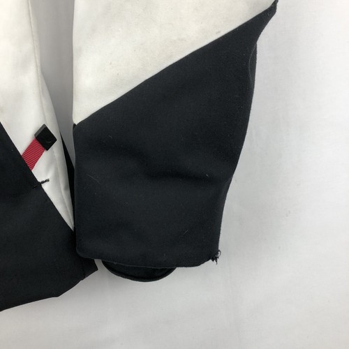 KJUS Junior Line RECCO Girls 140 US 10 Black White Insulated Full Zip Ski Jacket - Picture 2 of 10