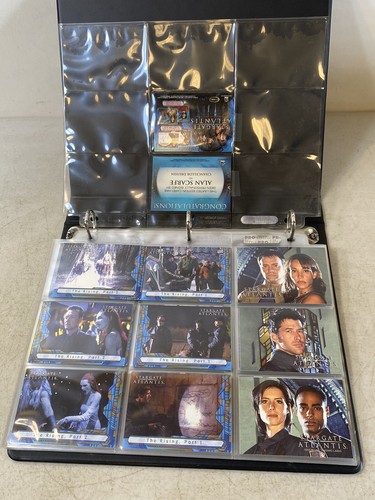 Stargate Atlantis Season 1 Trading Cards Collection Binder 6E58 - Picture 6 of 13