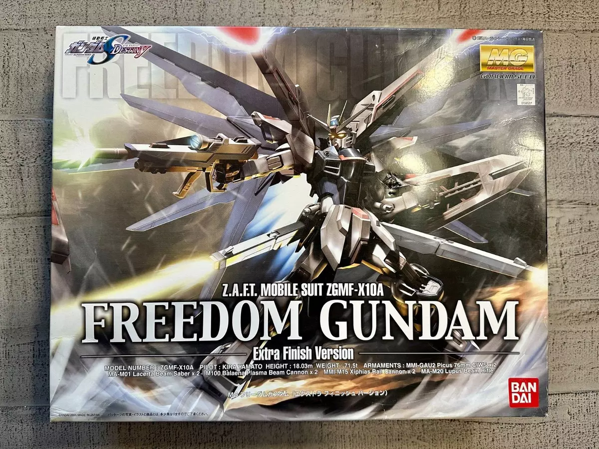 Bandai Gundam Seed Destiny Freedom Extra Finish Version ZGMF-X10A