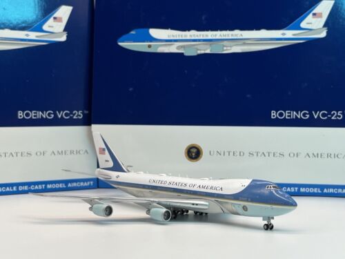 U.S. AIR FORCE ONE VC-25A Reg:82-8000 1:400 Scale GeminiJets GJAFO2173 Diecast - Picture 7 of 24
