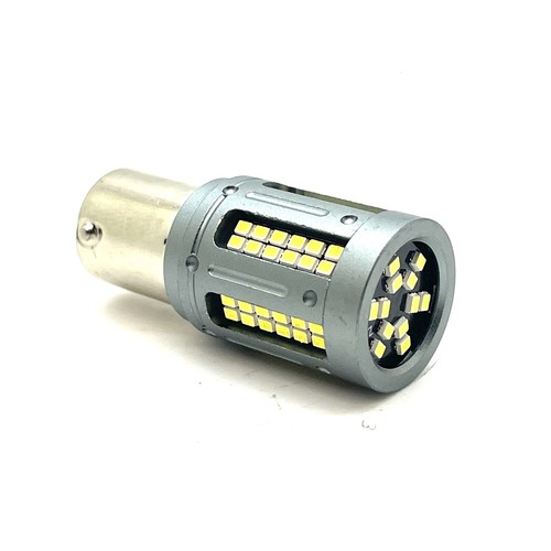 Reverse Rear Light Bulbs 72 LED CANBUS 1156 382 P21W BA15s For SsangYong Rexton - Picture 9 of 11