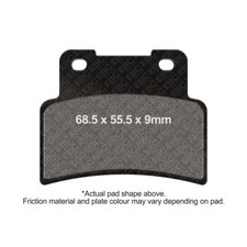 EBC Double H Brake Pad Front Right for Aprilia Dorsoduro 900 ABS 2017 - 2021