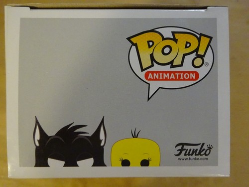 Richard Maurizio firmato e abbozzato Looney Tunes Sylvester & Tweety Funko Pop JSA - Foto 11 di 14