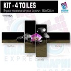 Orchid Flowers - Image Print Canvas Printed Painting - ZN11S