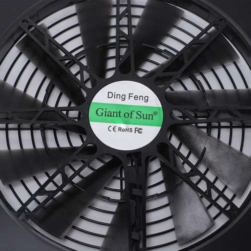 30W Solar Powered Attic Ventilator Gable Roof Vent Fan with 30W Foldable Panel - Picture 11 of 12