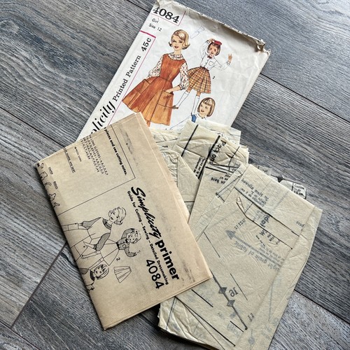 6 Rare VTG 1930-50 Sewing Patterns Dresses Skirts Pants Simplicity Pre Printed - Picture 23 of 23