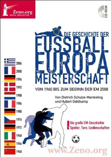 La Geschichte Le Fussballeuropameisterschaft V.1960-2008 Cd-Rom Zeno Band 25