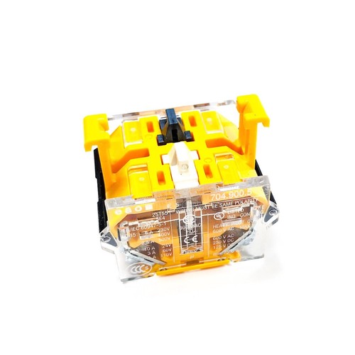 EUS-704.01-1896 EAO Switch Co. Interruttore a pulsante blu, gruppo serie 04 - Foto 10 di 12