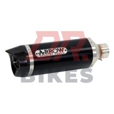 KTM Duke 125 2017-2020 Arrow Thunder Alu Scuro Silenziatore Con Carburatore End